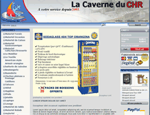 Tablet Screenshot of lacavernedupro.fr